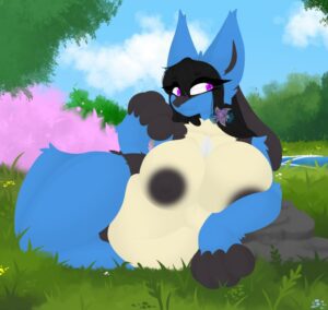 pokemon-rule-xxx-–-nipples,-detailed-background,-grey-fur,-paws,-belly