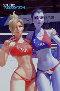 overwatch-porn-–-bikini-bottom,-ponytail,-blonde-hair,-olympics