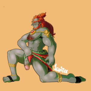 the-legend-of-zelda-hot-hentai-–-gerudo,-solo-male,-jellitix,-male-only,-ganondorf,-muscles