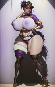 league-of-legends-rule-–-looking-at-viewer,-wide-thighs,-thicknesslord,-k/da-akali,-wide-hips