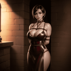 resident-evil-game-hentai-–-red-dress
