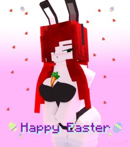 minecraft-hentai-–-bunny-costume,-solo,-humanoid,-solo-female