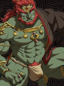 the-legend-of-zelda-hentai-xxx-–-male-only,-gerudo,-partially-clothed,-bara,-green-skin