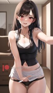 final-fantasy-hentai-porn-–-blushing-at-viewer,-necklace,-answering-door,-skirt
