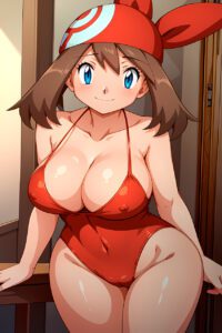 may-hentai-–-blue-eyes,-swimsuit,-looking-at-viewer,-female,-female