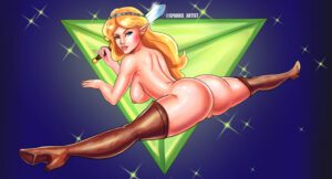 the-legend-of-zelda-sex-art-–-pierced-ears,-holding-weapon,-highres,-looking-back,-seductive-pose