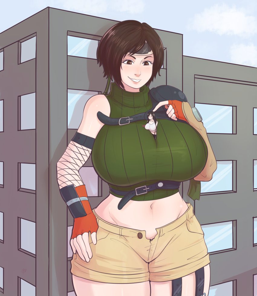 final-fantasy-sex-art-–-large-breasts,-blush,-big-breasts,-blush,-hips,-tifa-lockhart,-long-hair