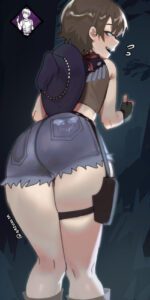 resident-evil-game-hentai-–-clothed,-short-hair,-hat,-presenting