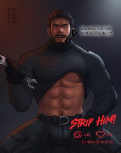 resident-evil-hot-hentai-–-strip-game,-gay,-bara