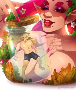 the-legend-of-zelda-game-porn-–-foliage,-trapped,-nipples,-mole,-pink-hair