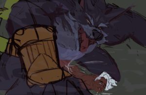 league-of-legends-rule-–-cumshot,-dark-skinned-male,-male,-anthro,-size-difference,-tongue-out