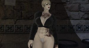 final-fantasy-xxx-art-–-large-ass,-cleavage-overflow,-abs,-wide-hips,-big-muscles,-cleavage,-huge-ass