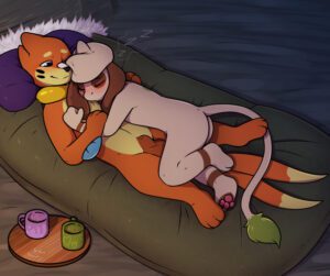 pokemon-porn-hentai-–-cuddling,-hi-res,-blush,-male,-buizel,-sleeping