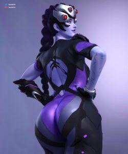 overwatch-porn-–-humanoid,-smiling-at-viewer,-blue-hair,-large-ass