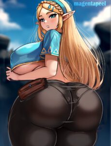 the-legend-of-zelda-porn-–-magentapeel,-big-ass,-voluptuous,-muscle,-blonde-hair,-huge-breasts