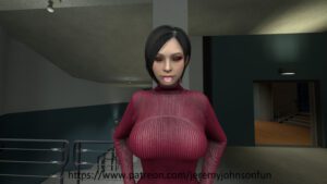 resident-evil-sex-art-–-curvy,-ass,-hair,-posing,-breasts