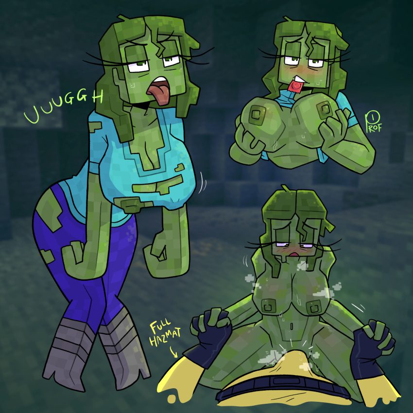 zombie-hot-hentai-–-erect-nipples,-outside,-green-hair,-clothed-female