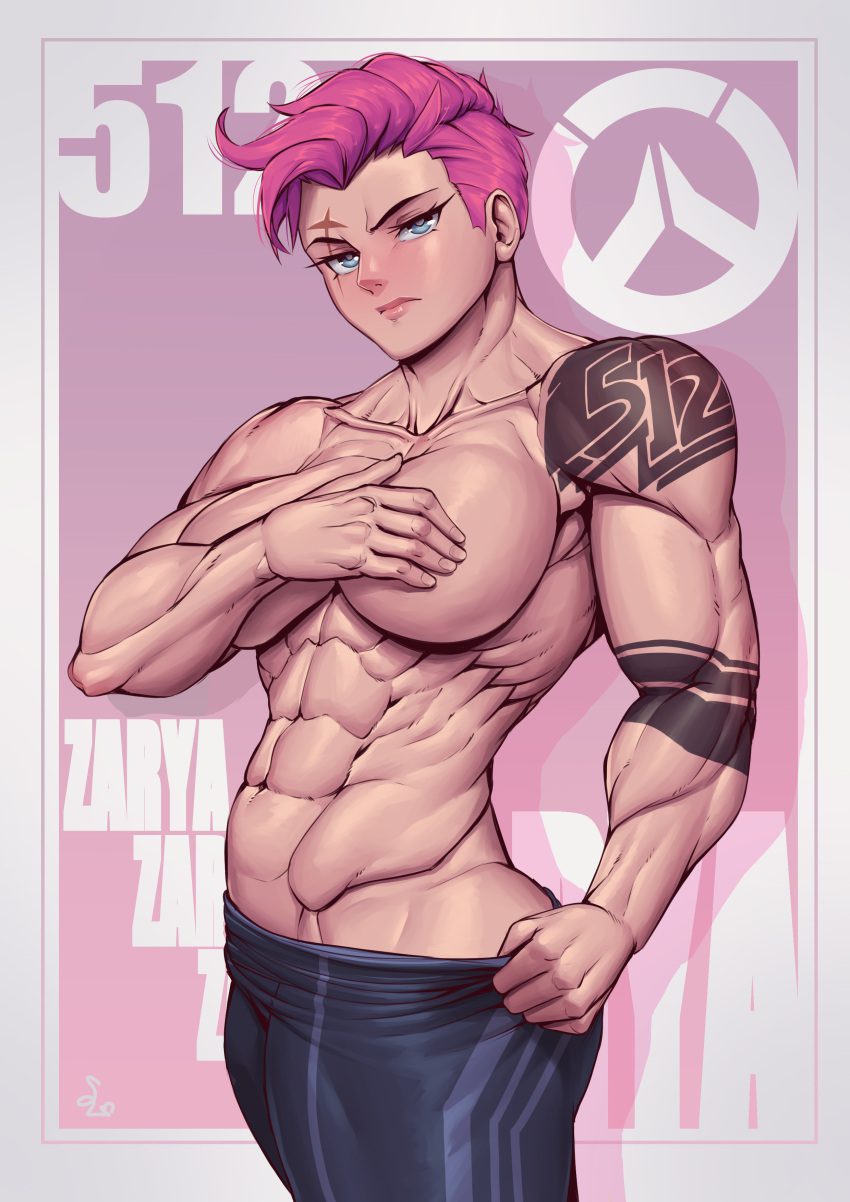 overwatch-rule-xxx-–-abs,-defined-muscles,-speedl,-looking-at-viewer,-muscular-female,-scar-over-eye