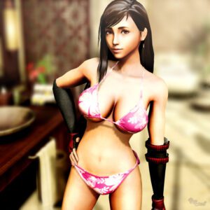 final-fantasy-hentai-porn-–-busty,-pink-bikini,-navel,-hi-res,-bikini