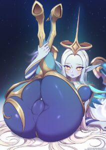 league-of-legends-sex-art-–-soraka,-presenting-anus,-thick-thighs,-dressed,-big-breasts,-pussy