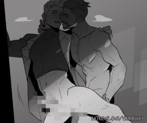 overwatch-hentai-art-–-soldier-ay,-censored-penis,-jacket,-shirt