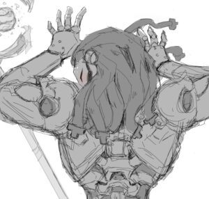 overwatch-sex-art-–-back-view,-cropped,-male,-robot