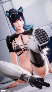 final-fantasy-game-hentai-–-sitting,-ls,-implied-footjob,-thick-thighs,-navel,-legs,-cat-tail