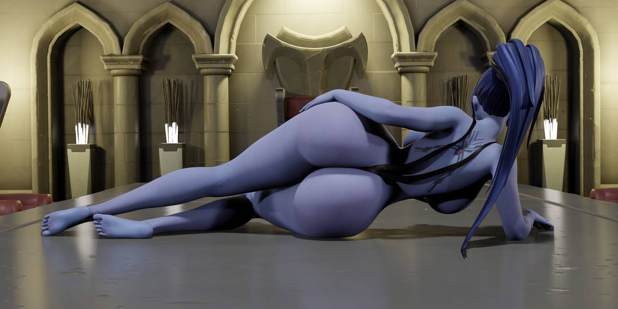 overwatch-rule-porn-–-enormous-ass,-large-breasts,-swimsuit,-amelie-lacroix,-widowmaker,-blue-body,-swimwear