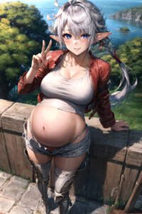 final-fantasy-hentai-–-belly-button,-alisaie-leveilleur