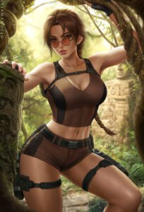 tomb-raider-hentai-porn-–-full-lips,-wide-hips,-fully-clothed,-tight-clothing,-breasts,-solo-female,-ls