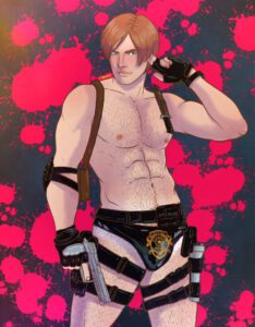 resident-evil-rule-–-caucasian,-male-only,-male,-thick-thighs,-gun,-leon-scott-kennedy