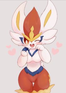 pokemon-game-hentai-–-female-only,-looking-at-viewer,-bunny-tail,-heart,-anonymous-artist