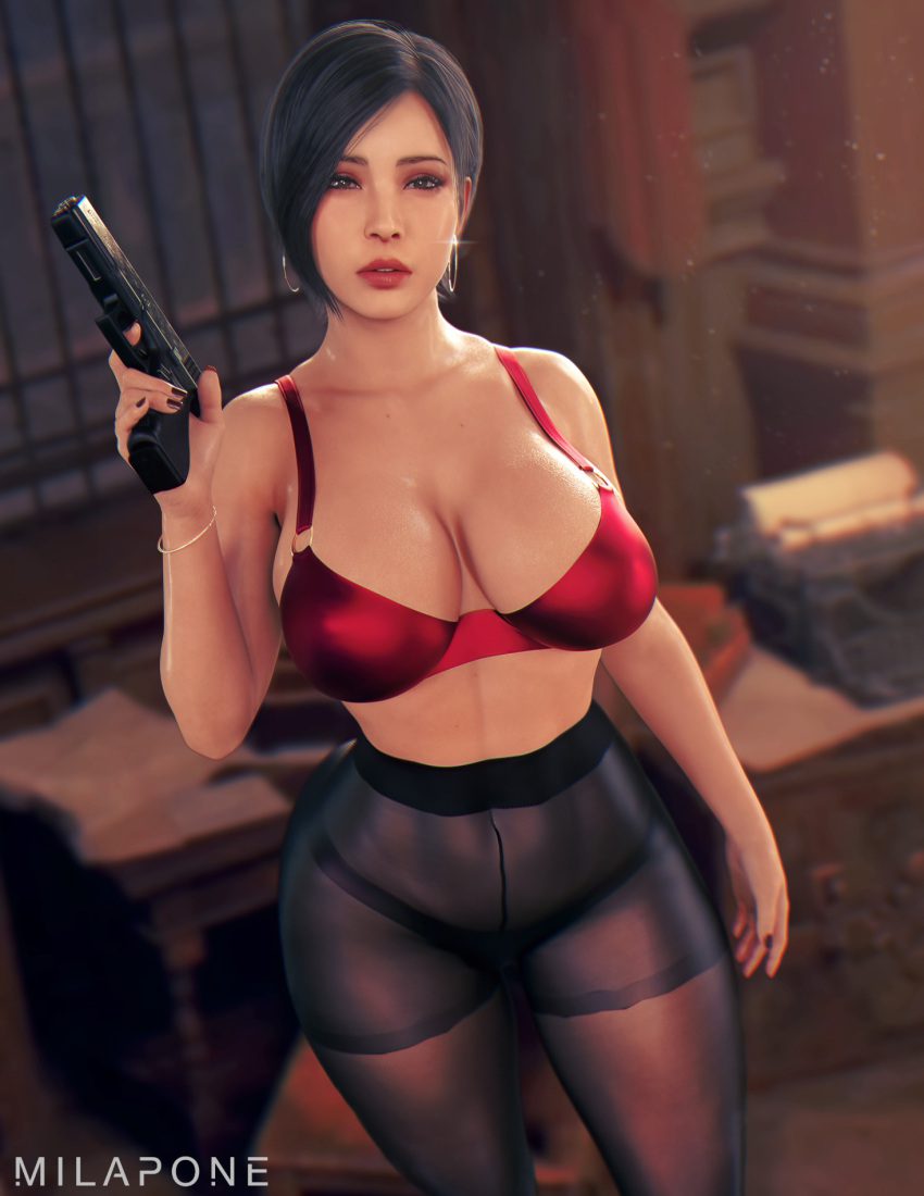 resident-evil-free-sex-art-–-ass,-black-hair,-solo,-thick-thighs