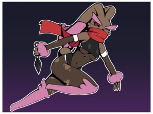 pokemon-hentai-art-–-big-breasts,-taimanin-(series),-ninja,-no-humans,-parody,-lopunny