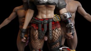 overwatch-game-porn-–-black-penis,-junker-queen,-underboob,-clothed-female-nude-male