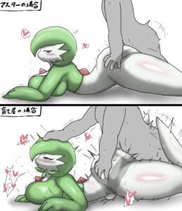 pokemon-porn-hentai-–-gardevoir,-ls,-large-breasts,-white-background,-from-behind,-red-eyes