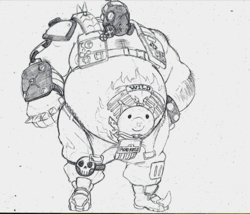 overwatch-game-hentai-–-belly-button,-overweight-male,-overweight,-kosmonius,-huge-belly,-human,-itzcharlie