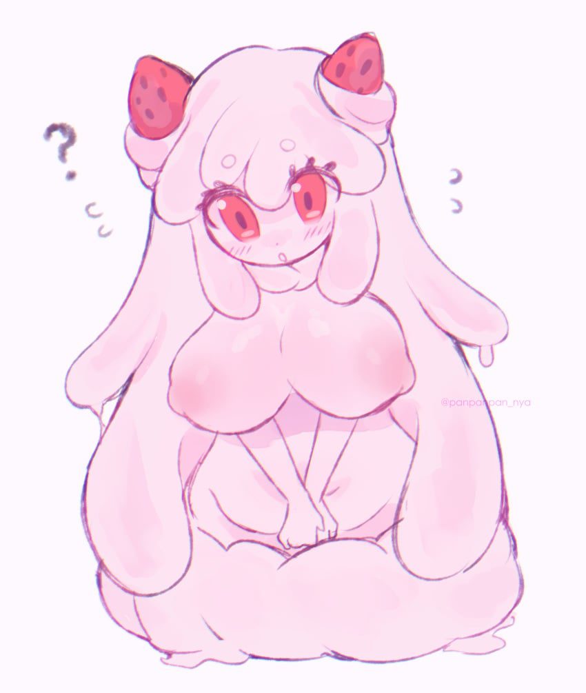 pokemon-hentai-art-–-red-eyes,-alcremie,-looking-at-viewer