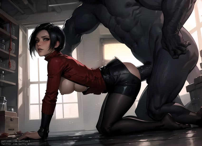resident-evil-hot-hentai-–-resident-evil-uge-cock,-size-difference,-black-legwear