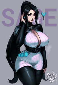 sage-rule-–-stable-diffusion,-gothic-girl,-moonbase-nsfw,-clothing,-black-hair