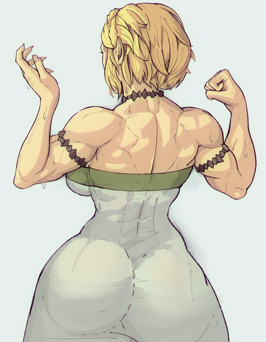 the-legend-of-zelda-hot-hentai-–-muscular,-pointy-ears,-female,-yoracrab,-princess-zelda,-muscular-female,-muscles