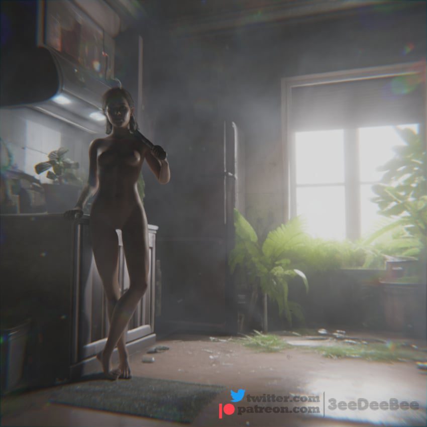 ellie-game-porn-–-realistic,-toned-female,-brown-hair,-nude,-young,-the-last-of-us-2