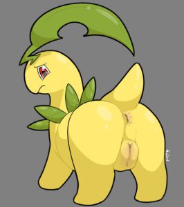 pokemon-hentai-porn-–-absurd-res,-looking-back,-quadruped,-solo,-tail,-bayleef