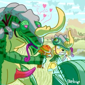 the-legend-of-zelda-xxx-art-–-humanoid,-clothed,-fake-horns,-headgear,-reptile,-fungi-fauna