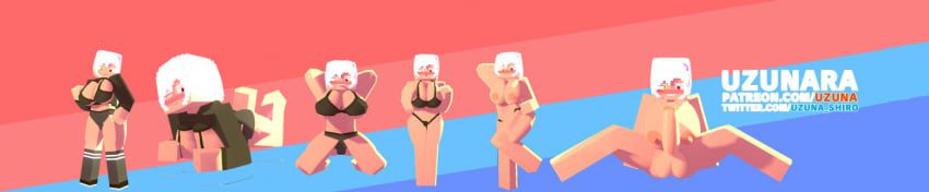 minecraft-xxx-art-–-a,-posing,-smile,-white-hair,-shika-(uzuna),-bra