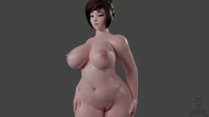 mei-xxx-art-–-wide-thighs,-ls,-nipples,-chubby,-curvy-figure