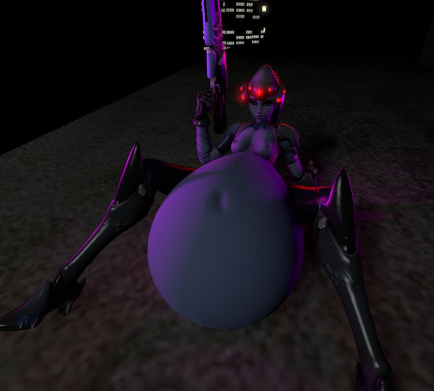 overwatch-hentai-porn-–-same-size-vore,-big-belly,-belly,-vore,-nipples,-breasts