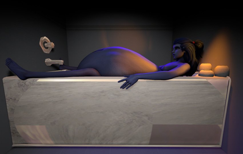 overwatch-xxx-art-–-widowmaker,-breasts,-bloated-belly,-bathtub,-vore,-female