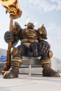 reinhardt-hentai-art-–-mythology,-helmet,-muscular,-penis,-breastplate,-wraps,-cloth
