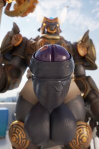 reinhardt-rule-–-bovid,-piercing,-outside,-clothing,-armor,-glowing-eyes